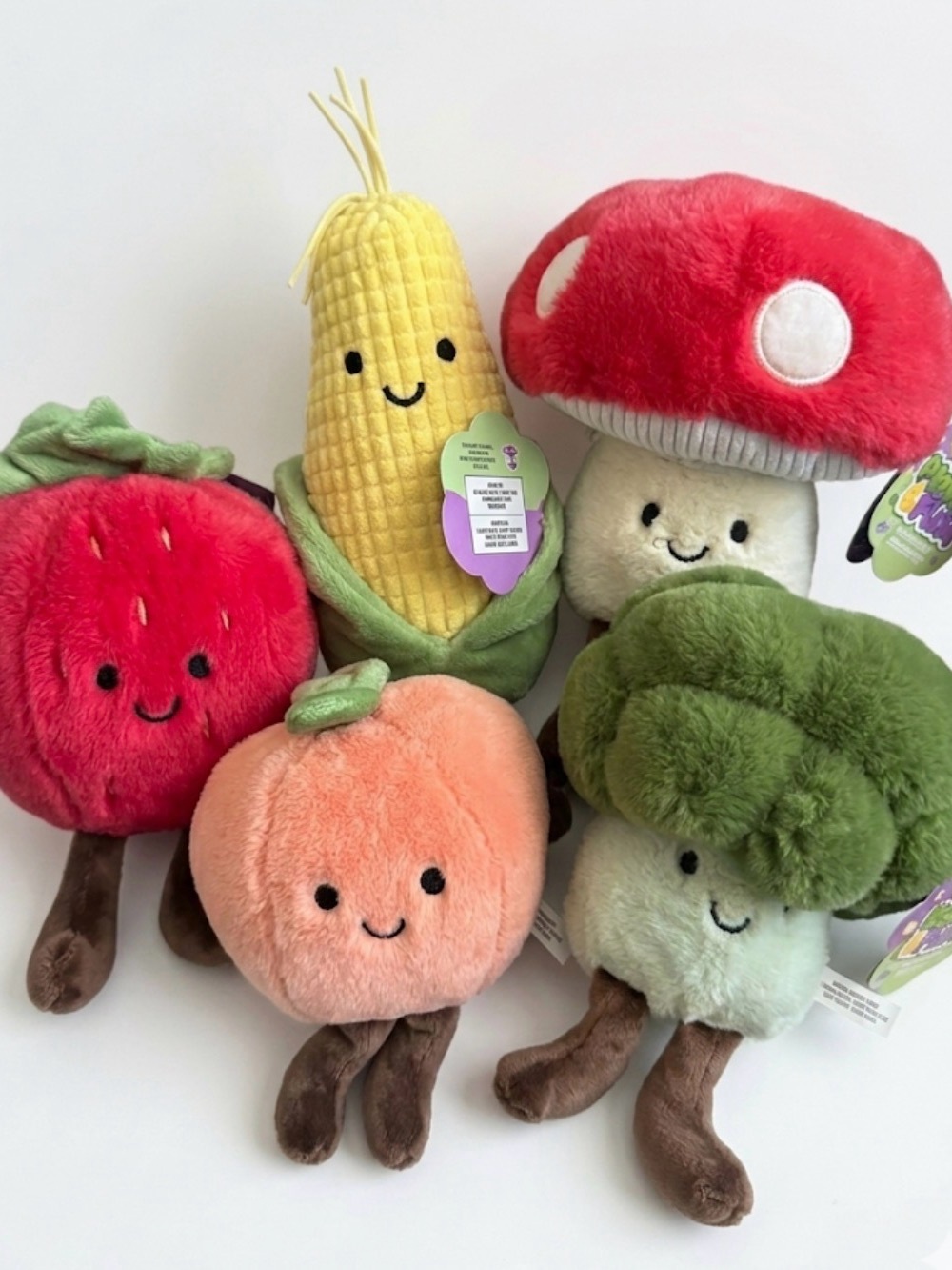 Pickle & Plum by ORB 5 pc Plushie Bundle